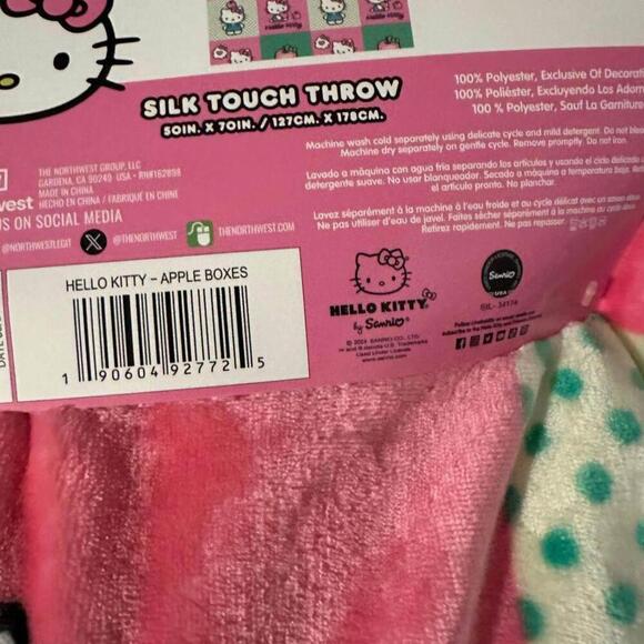 COPY - Hello Kitty Silk Touch Throw Blanket - Picture 2 of 2